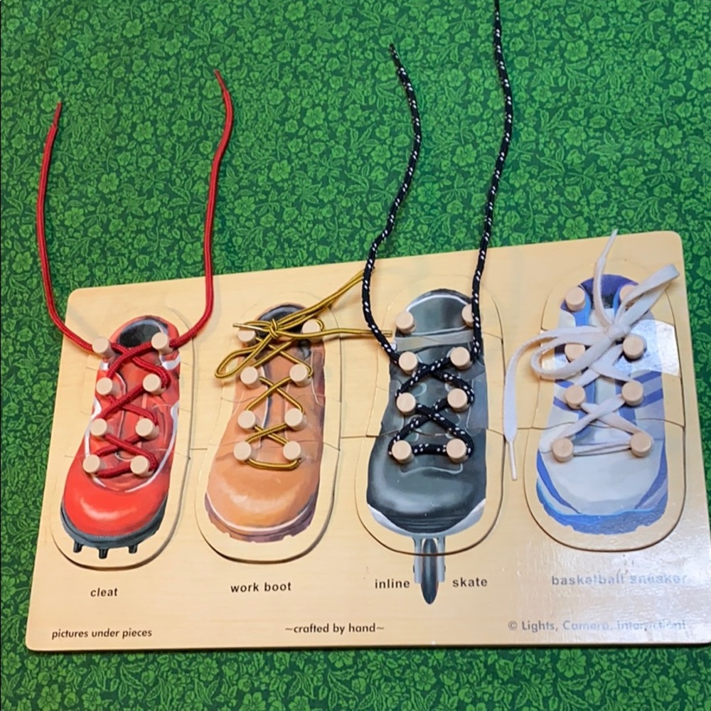 Lacing Peg Puzzle